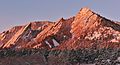 92 Flatirons Sunrise.jpg/2 uploaded by Thcipriani, nominated by Thcipriani