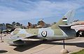 Hawker Hunter in Muzeyon Heyl ha-Avir, Israel.