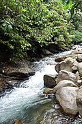 Water in TongLing Canyon of China