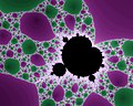 Mandelbrot set occurring in a model of phase transitions (detail)