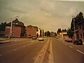 Nieuwstraat/Neustraße in 1993. At left is the Dutch side, at right the German side