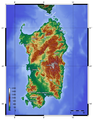 Topographical map