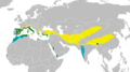 Distribution map