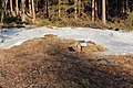 Svenska: Rester efter en färskningshärd på Lapphyttan, Norbergs kommun, Sverige. This is a picture of an archaeological site or a monument in Sweden, number Karbenning 22:1 in the RAÄ Fornsök database.