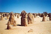 Australia pinnacles.