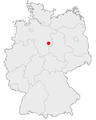 Position of Braunschweig in Germany