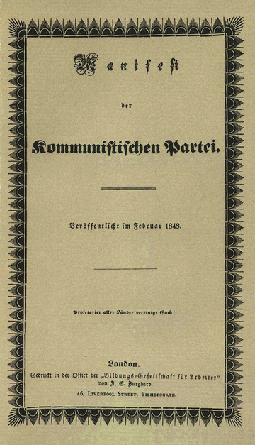 The Communist Manifesto