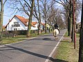 en: Typical street Village / de: Typisches Straßendorf