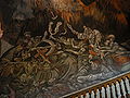 Part of the main stairwell decorated by Orozco