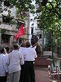 Tribute to antiimperialist martyr, May Day 2004 in Mumbai