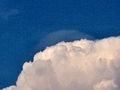 Faint Pileus over Cumulnimbus calvus