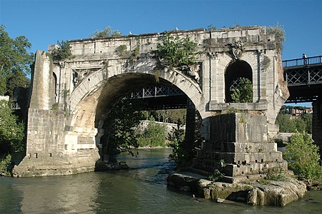 Ponte Rotto, Pons Aemilius, Roma (142 BC)