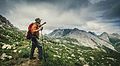 * Nomination A hiker at 1700m in the Djurdjura near Lake Agoulmim at Tikejda in Algeria. By User:Abderrahmane.boudjemai --Reda Kerbouche 05:21, 7 June 2016 (UTC) * Decline Insufficient quality. Overprocessed, sorry --Moroder 08:20, 8 June 2016 (UTC)