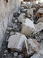 Stones from the Western Wall of the Temple Mount (Jerusalem) thrown onto the street by Roman soldiers on the Ninth of Av, 70 C.E.