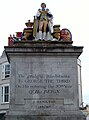 George III statue in Weymouth, England.