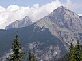 Mount Field with Mount Wapta in the background; near Field, British Columbia, Canada.