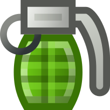 Tango-grenade.svg