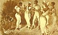 Candombe, Uruguay, 1870. .