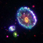 Cartwheel galaxy.