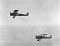 First mid-air refueling