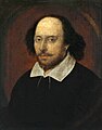 William Shakespeare. This is a public domain image, the author creditted as "John Taylor".