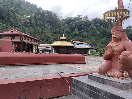 Baitarni Dhaam, Gotikhel, Lalitpur, Nepal(It has been completely destroyed by the flood,the flood occurred for two days.)