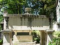 Tomb of Molière in Cimetière du Père-Lachaise. La Fontaine's grave right behind.