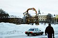 destroyed Gävle goat in 1998