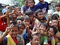 Slum children, Jakarta