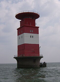 Mellumplate in the German Bight, off Wilhelmshaven