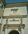 Winged lion, a symbol of the Republic of Venice, on a house in Piran