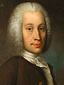 Cutout of the oil painting of Anders Celsius