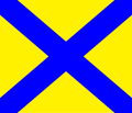 Signal flag for the number 5