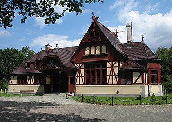 English: Railway station in Joachimsthal Deutsch: Bahnhof in Joachimsthal