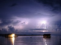 The Catatumbo Lightning in Venezuela is the world's largest single generator of ozone.