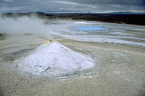 Hot springs at Hveravellir, Iceland