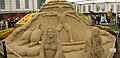 Sand sculpture at Chelsea Flower Show 2006.