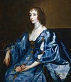 Princess Henrietta Maria of France, Queen consort of England by Anthony van Dyck