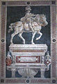 Fresco of Niccolò da Tolentino by Andrea del Castagno