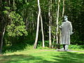 Stalin monument in Grutas park, Lithuania