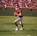 Sam Bradford prepares a pass against the Cincinnati Bearcats on September 6, 2008