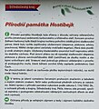 Čeština: Informace o přírodní památce Hostibejk v Kralupech nad Vltavou, okres Mělník English: Informations (in Czech) about natural monument Hostibejk in Kralupy nad Vltavou, Mělník District