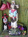 Closer view of Gauchito Gil shrine, Argentina.