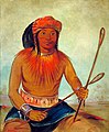 Tul-lock-chísh-ko, Drinks the Juice of the Stone (Choctaw) 1834