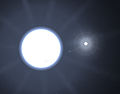 The binary star system Sirius