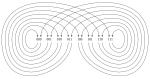 Three-dimensional binary De Bruijn graph