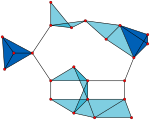 A Vietoris–Rips complex.