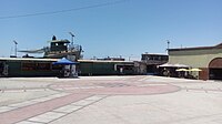 Plaza ex Estación de Ferrocarriles de Caldera.