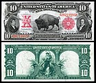 Lewis & Clark were honored (along with the American bison) on the Series of 1901 $10 Legal Tender