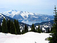 Lake Garibaldi, British Columbia, Canada.